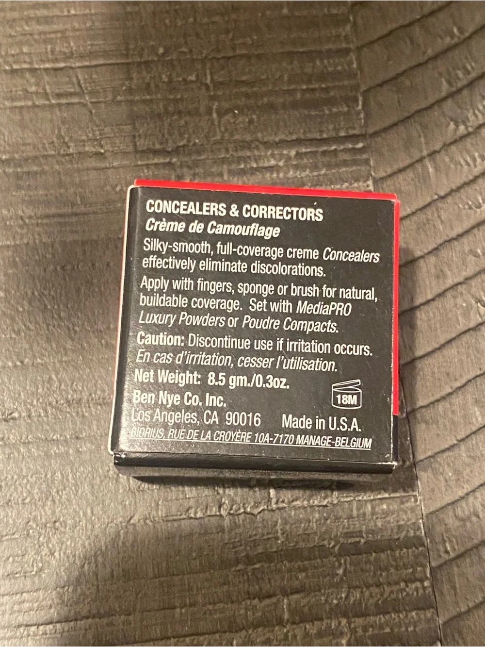 ben nye media pro HD corrector CTR-09 Ochre Tan